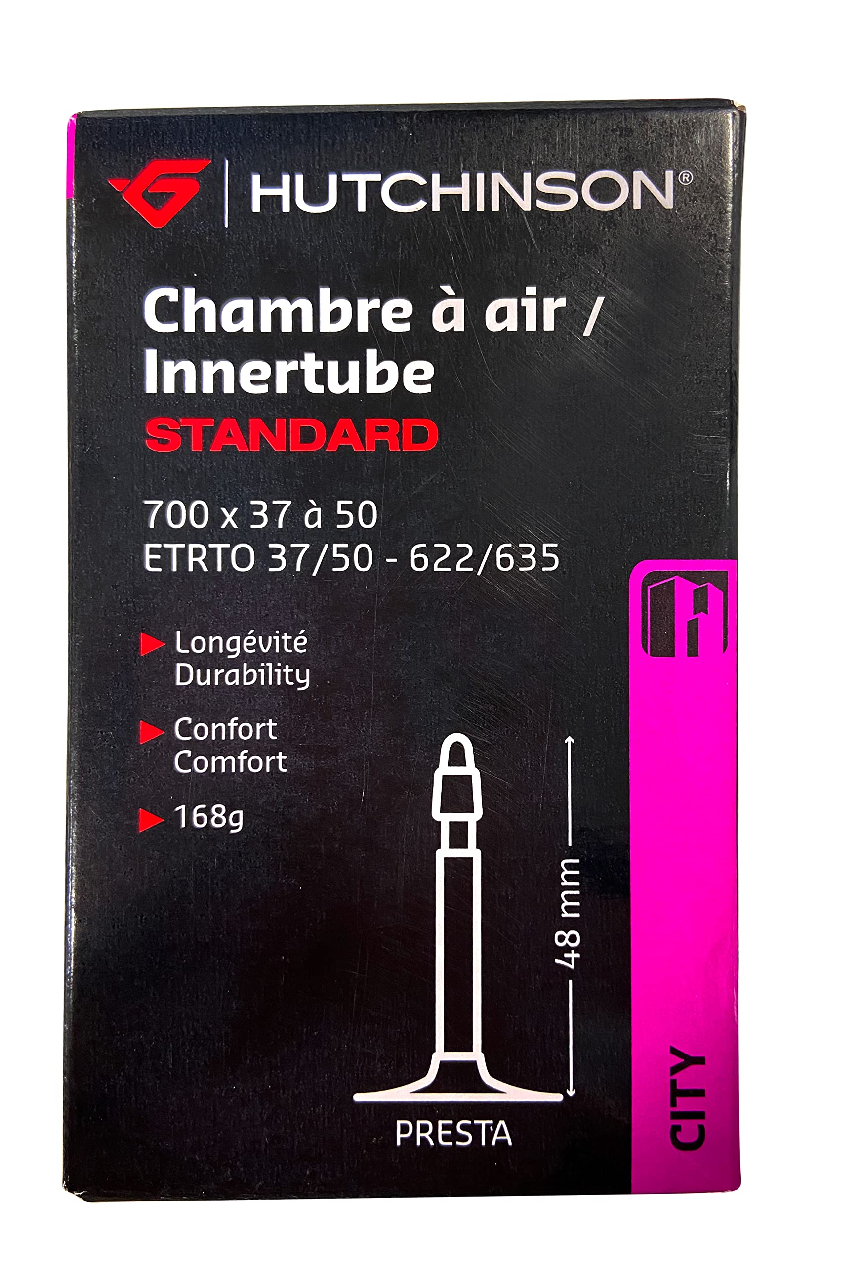 Amazon.co.jp: Hutchinson Tube 700x37-50 48 Buddha CV657981